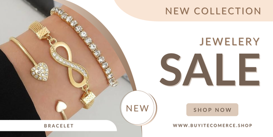Shop Golden Bracelet Combo 3-Piece Set Adjustable for Women and Girls