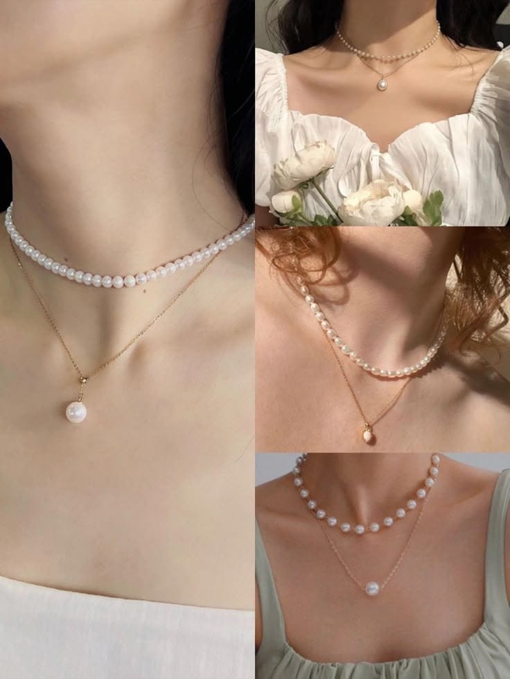 Pearl Layered Necklace