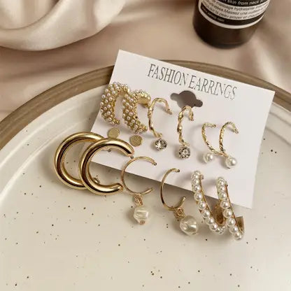 Hoop Earrings Set