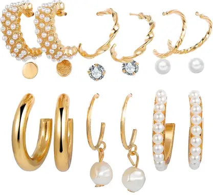 Hoop Earrings Set
