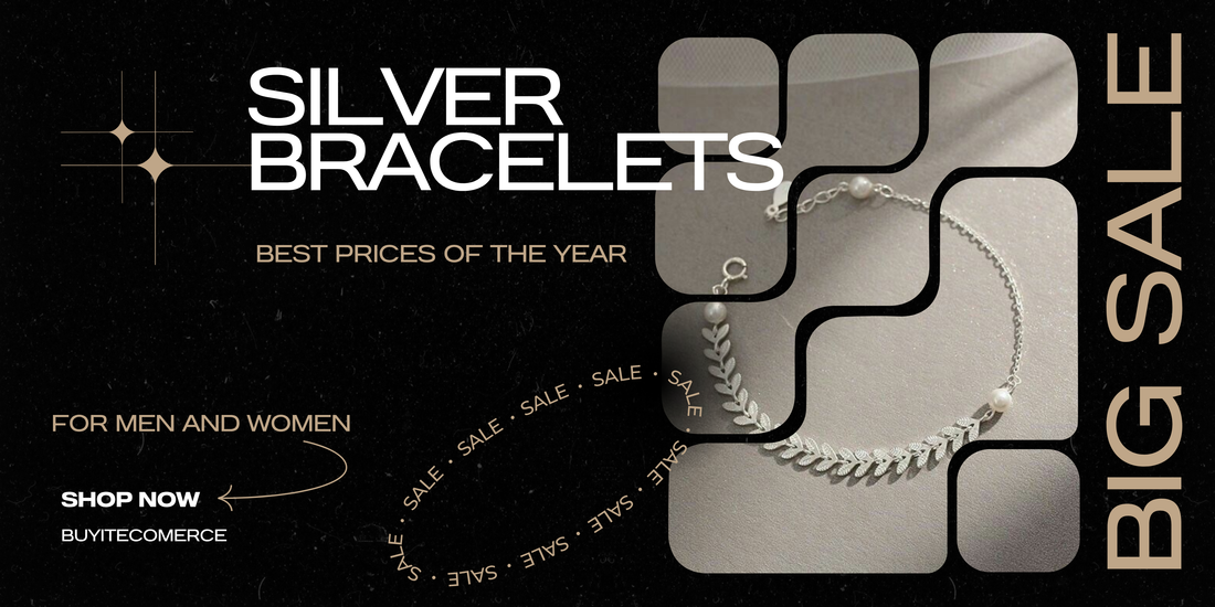 Shop Silver Bracelets For Men and Women At Best Price