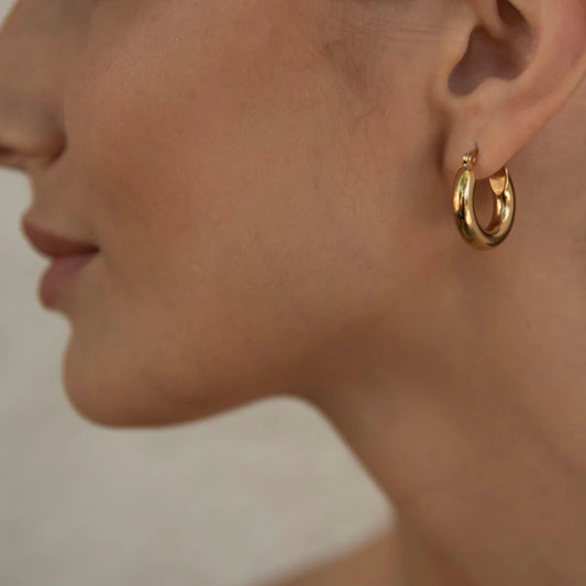 Mini Chunky Hoops