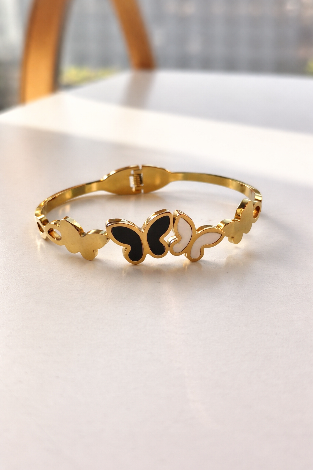 Gold Butterfly Bracelet for Women