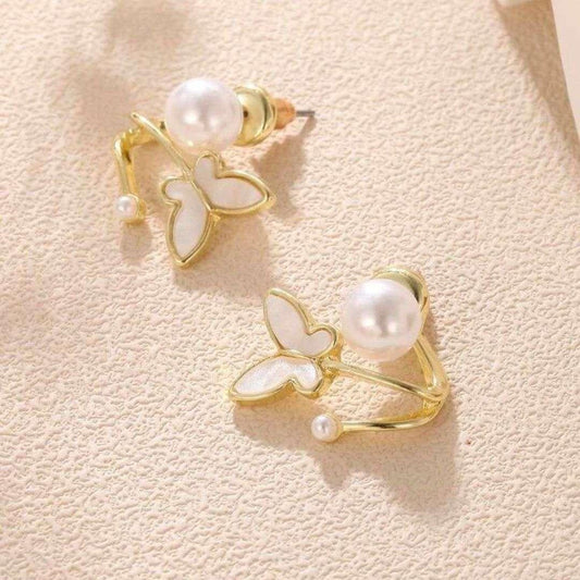 Trendy Social Butterfly Earrings for a Chic Look