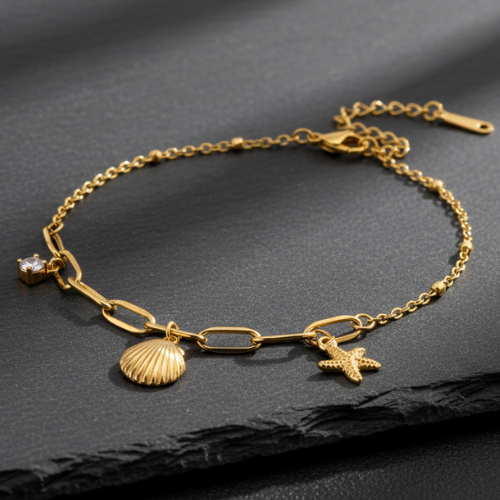 Ocean Anklet for Women